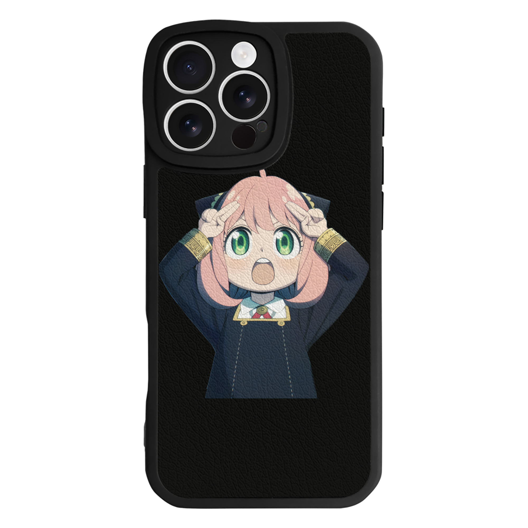 （画像用） SPY×FAMILY间谍家家酒 【iPhone 16シリーズ対応】シリコンスマホケース（レザー調） 材質：シリコン
